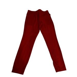 MPG Sport Effuse High Rise Mixed Panel Leggings Brick Dust Red 11C0735 Womens L
